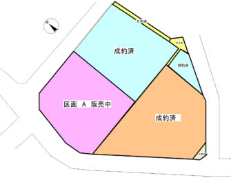 売地　鴨川市広場　社有物件　区画A　1,133万円
